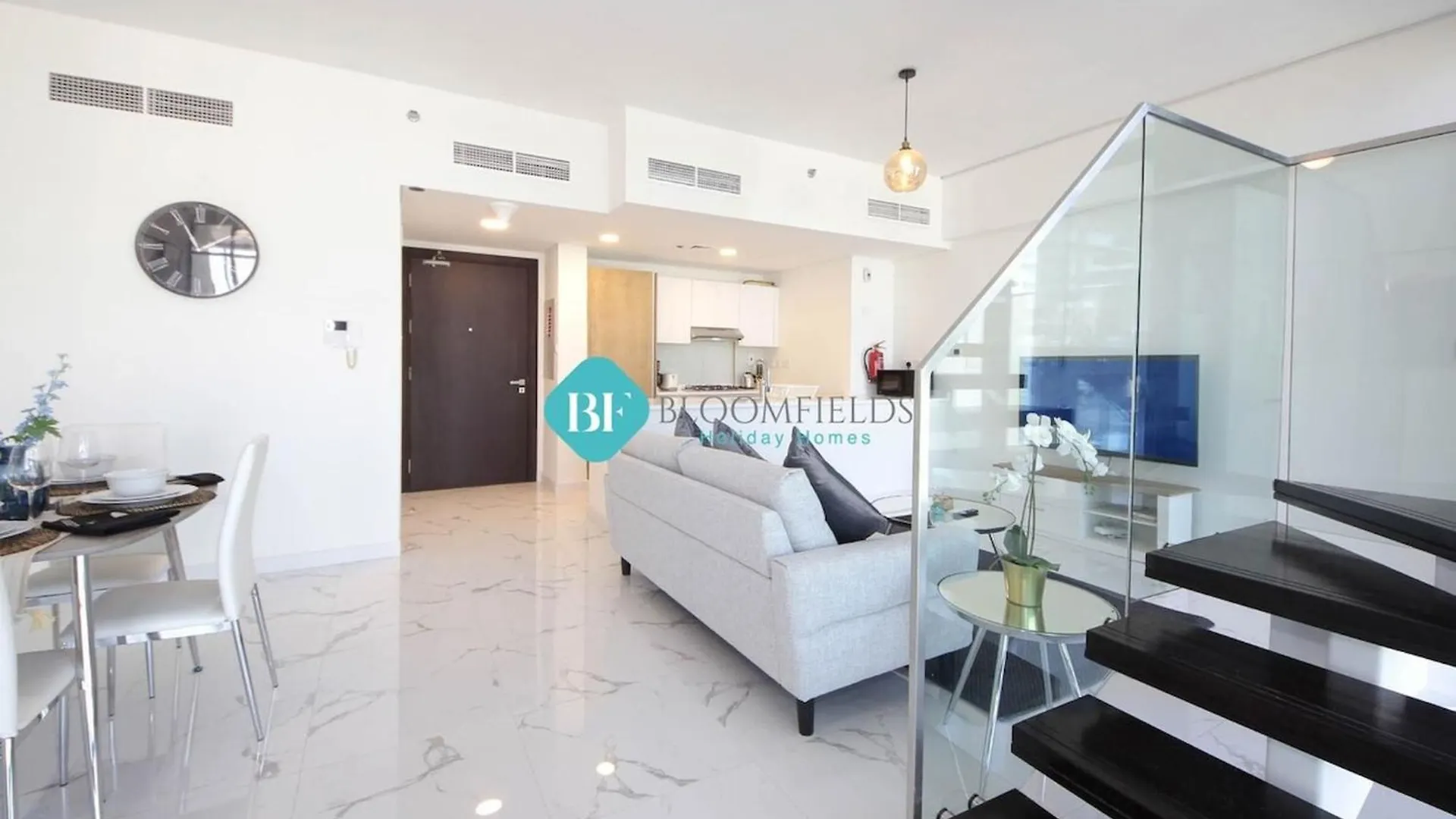 アブダビBloomfields Modern 2Br Duplex In Raha Loftsアパートメント アパート アブダビ
